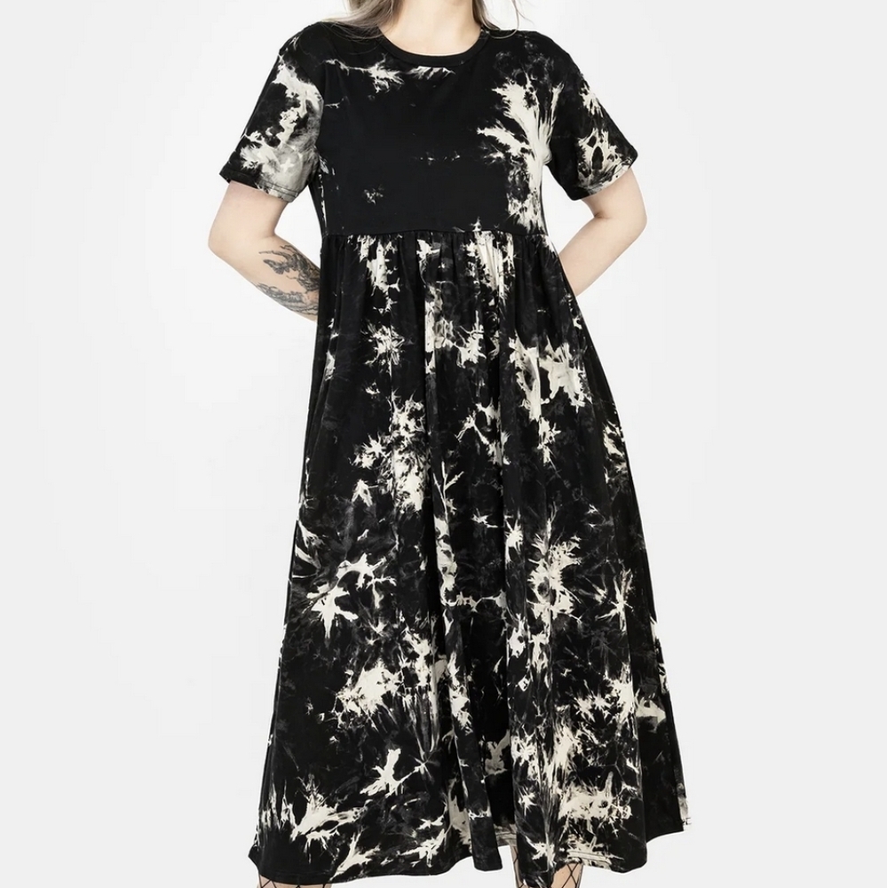 Disturbia Moodswing Tie Dye Midi Dress